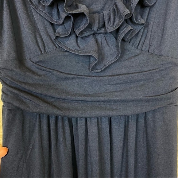 Lilly Pulitzer Leena Midi‎ Dress True Navy Sz XS - Picture 8 of 12